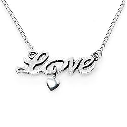 Love Me Heart Drop Necklace