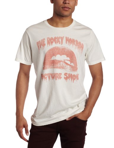 JUNK FOOD CLOTHING Men's Rocky Horror Picture Show T-Shirt, Sugar, Large