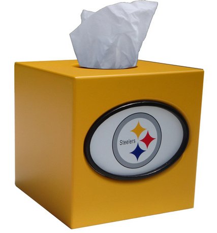 Pittsburgh Steelers NFL Tissue Box Cover