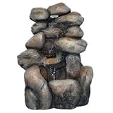 Bond Y95237 Maynard Fountain with 1 Finger Light, 29-Inch