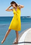 Chadwicks Loop-Terry Dress (YELLOW,M)