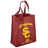 NCAA USC Trojans Cardinal Reusable Tote Bag