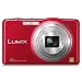 Panasonic DMC-SZ1EB-R Red 10x Super Zoom Compact Camera with 25mm LEICA Lens and HD Movie