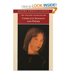 The Oxford Shakespeare: The Complete Sonnets and Poems (Oxford World's Classics)