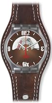 Swatch - SUJK141 - Bracelet En Cuir - Montre Homme