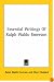 Essential Writings of Ralph Waldo Emerson