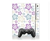 Flowers in the Art Design PS3 Playstation 3 Body Protector Skin Decal Sticker
