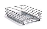 Kitchen & Housewares : Whitney Design C1521 Extra Deep Wide Sliding Cabinet Organizer, Chrome