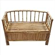 Natural Bamboo Storage Bench