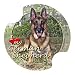 Carsters- German Shepherd Car Coasters