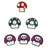 Nintendo キノコ　ミニワッペン 6枚セット ［並行輸入品］