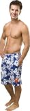 New York Mets Hawaiian Print Swim Trunks