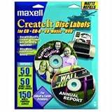 Maxell Disc Labels LK-3 CD Label (White)
