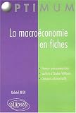 La macroéconomie en fiches