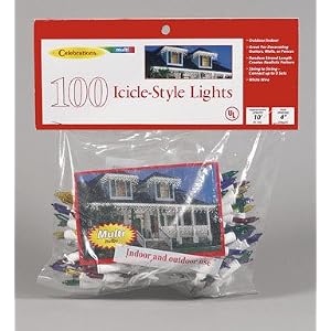 100 Mini Icicle Lights Up To 3 Sets Can Be Strung by 