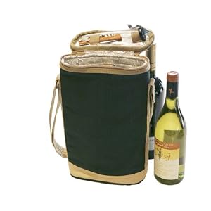 Luxury Bottle Cooler in Forest Green