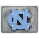 North Carolina Tar Heels NC Pewter Hitch Cover