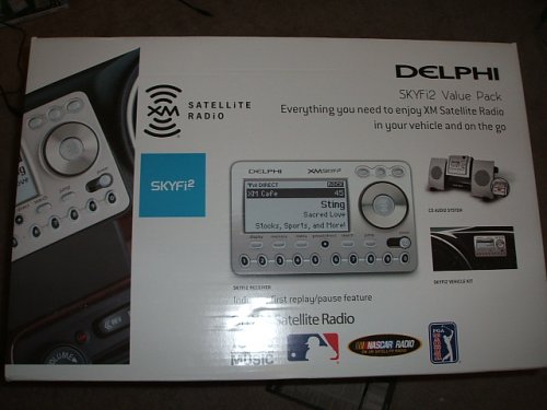 Electronics: Delphi SKYFi2 Value Pack SkyFi2 receiver CD Audio system vehicle kits