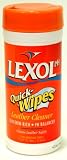 Lexol pH Leather Cleaner Quick Wipes, Canister of 25 Towelettes