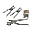 Grip 3 pc Leather Punch/Grommet Tool Set