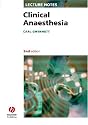 Lecture Notes on Clinical Anaesthesia
