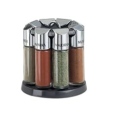 Emsa GALERIE Gew�rzkarussell mit 8 Gew�rzen chrom/anthrazit