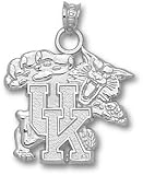 Kentucky Wildcats Solid Sterling Silver Wildcat Pendant