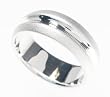 Sterling Silver Matte Finish Ring