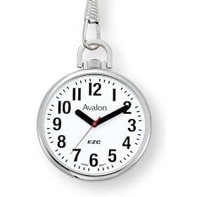 Avalon EZC Classic Low Vision Pocket Watch