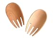 Nigella Lawson Bliss Serving Hands Pair, Beech
