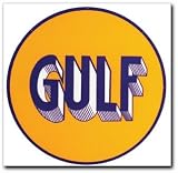 Signpast Reproduction Vintage Sign, GULF 1 (1920-1932)