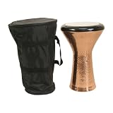 Copper Hammered Doumbek w/ Synthetic Head