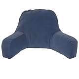 Greendale Home Fashions Bed Rest Pillow Hyatt, Denim
