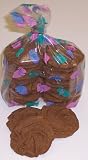 Gourmet Food : Scott's Cakes 1 lb. Chocoate Raspberry Shortbread Cookies in a Bunny Hop Bag