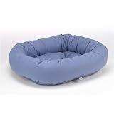 Bowsers Cotton Donut Dog Bed in Cascade Blue (Cascade Blue, X-Small (21in x 16in))