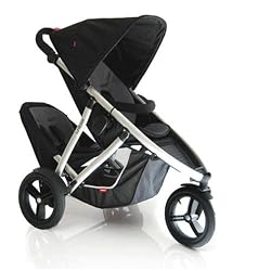 Brand NEW! Phil & Teds Vibe Buggy 2 WIth Doubles Kit: Black