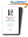Chateaubriand : M�moires d'outre-tombe, tome 2