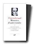 Chateaubriand : M�moires d'outre-tombe, tome 2