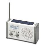 Roberts SOLARDAB-W SolarDAB Solar Powered DAB Radio wth Rechargeable Battery Pack - Whiteby Roberts Radios