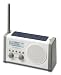 Roberts SOLARDAB-W SolarDAB Solar Powered DAB Radio wth Rechargeable Battery Pack - White