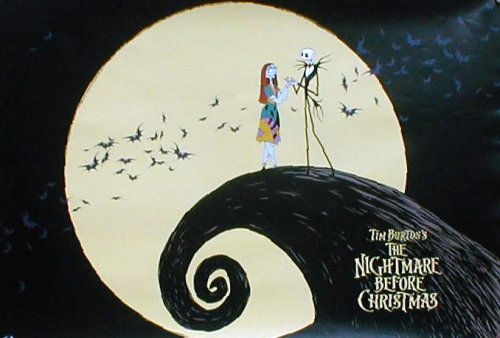 Nightmare Before Christmas (Jack & Sally) Movie Poster Print - 24