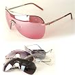 Weekend in Paris Oversized Shield Aviator Sunglass - 3565