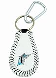 MLB Florida Marlins Baseball Keychain