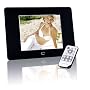 Intenso PhotoIdol Digitaler Bilderrahmen (SD/SDHC/MMC/MS Slot, 8'' Display, 4:3 oder 16:9) mit Fernbedienung