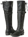 Fashion Designer Fashion Ladies BUCKLE BOOTS size 5.5