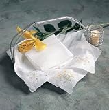 Hand-Embroidered Handkerchiefs 13"