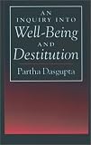 An Inquiry into Well-Being and Destitution