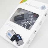 GSI Super Quality Mini FM Transmitter/Modulator With Full Function Remote Control And LCD Display, For Apple iPhone 3G/3GS/4G, iPod Nano, Touch, Video, Classic