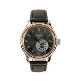 Cinewatch 700255223 - Montre Homme - CASABLANCA - Automatique Miyota 8245 - Bracelet en Cuir - 5 ATM - Fond transparent