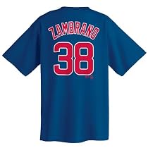 Carlos Zambrano Chicago Cubs Name and Number T-Shirt